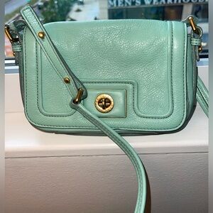 Marc by‎ Marc Jacob’s Mint crossbody Leather Purse